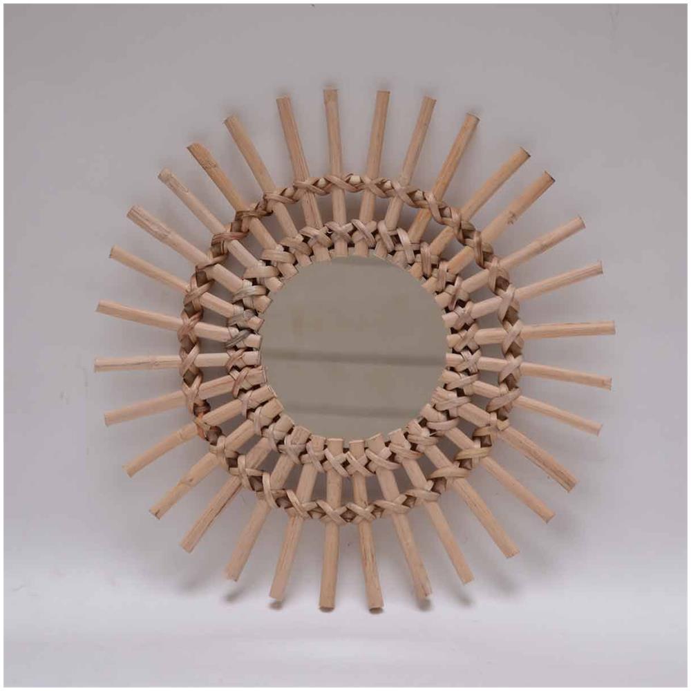 Dino Moka Round Rattan Specchio - Foto 4