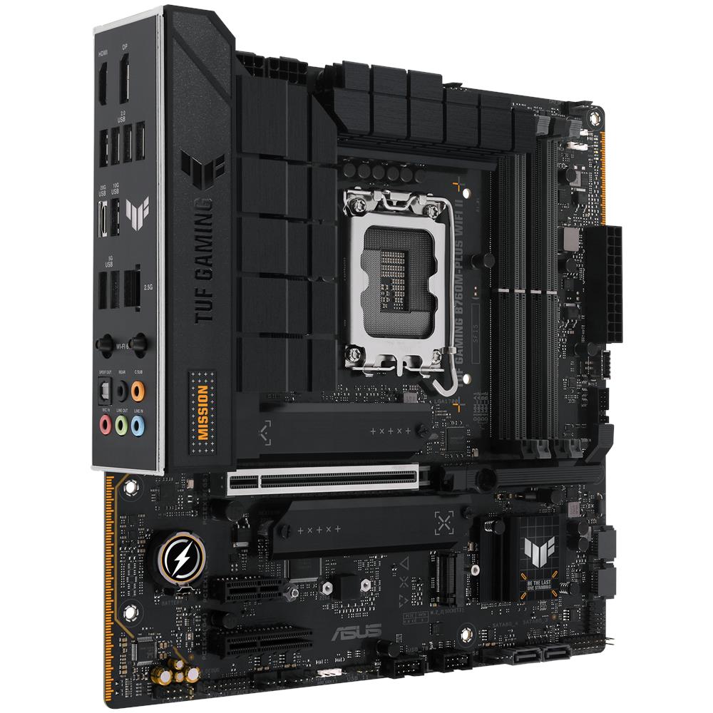 Scheda Madre TUF GAMING B760M-PLUS WIFI II Socket LGA 1700 Chipset Intel B760 micro ATX - Foto 2