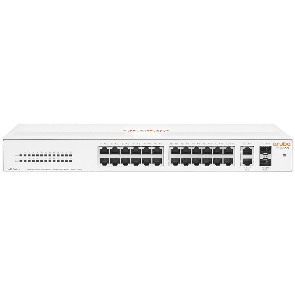 Instant On 1430 26G 2SFP Non gestito L2 Gigabit Ethernet (10/100/1000) 1U Bianco - Foto 1
