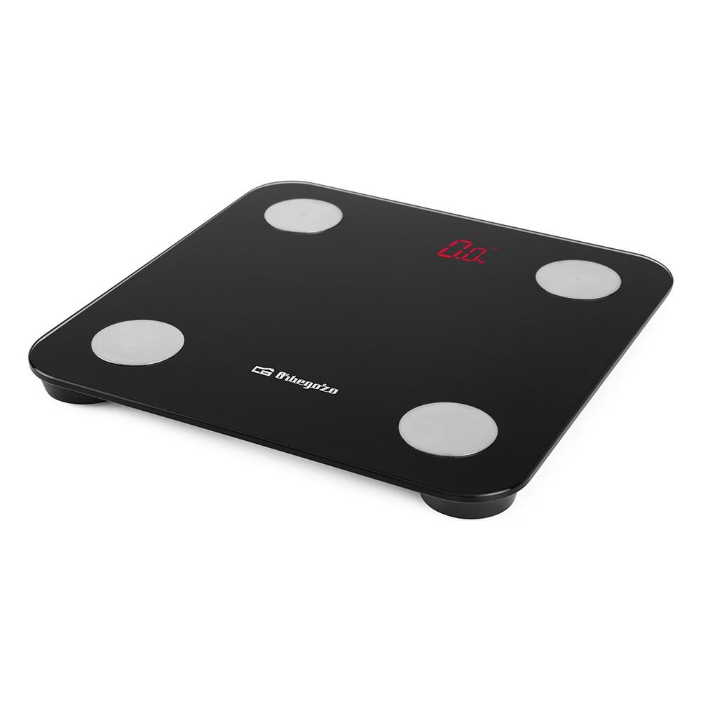 PB 3000 Quadrato Nero, Grigio Bilancia pesapersone elettronica - Foto 2