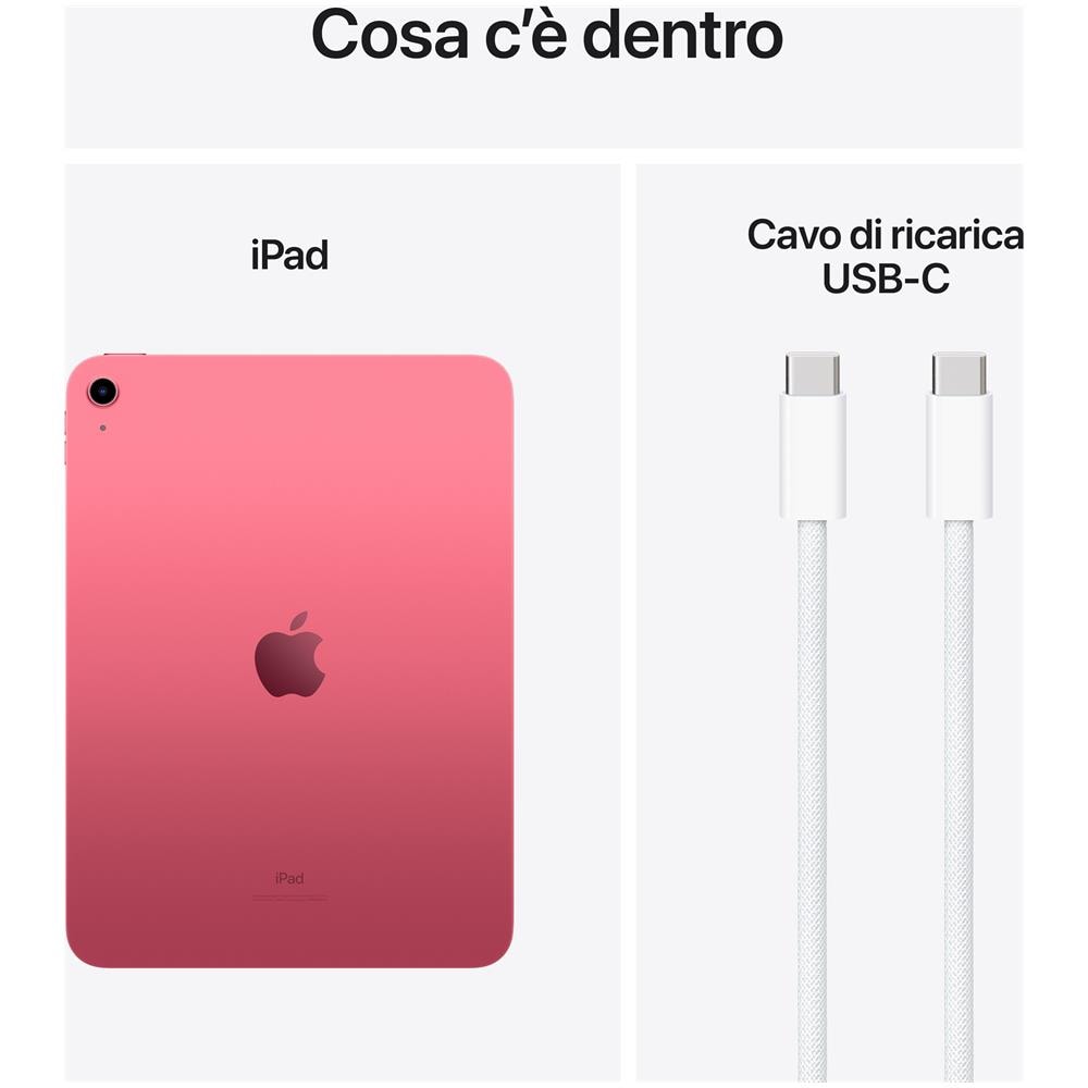 iPad 10th Gen (2024) 10.9" A14 64GB Wi-Fi Rosa - Foto 3