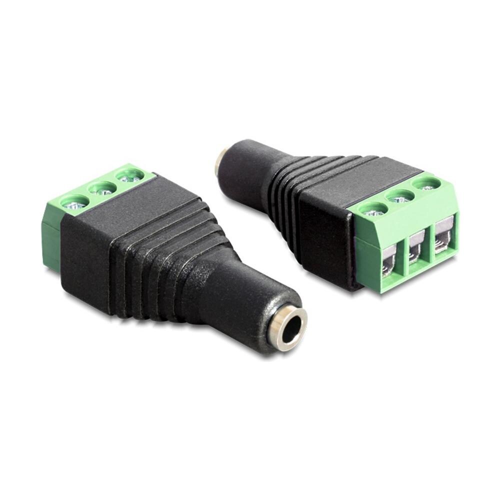 IADAP TB3-AU35F - Adattatore Audio 3.5'' Femmina Terminal Block 3 pin - Foto 1