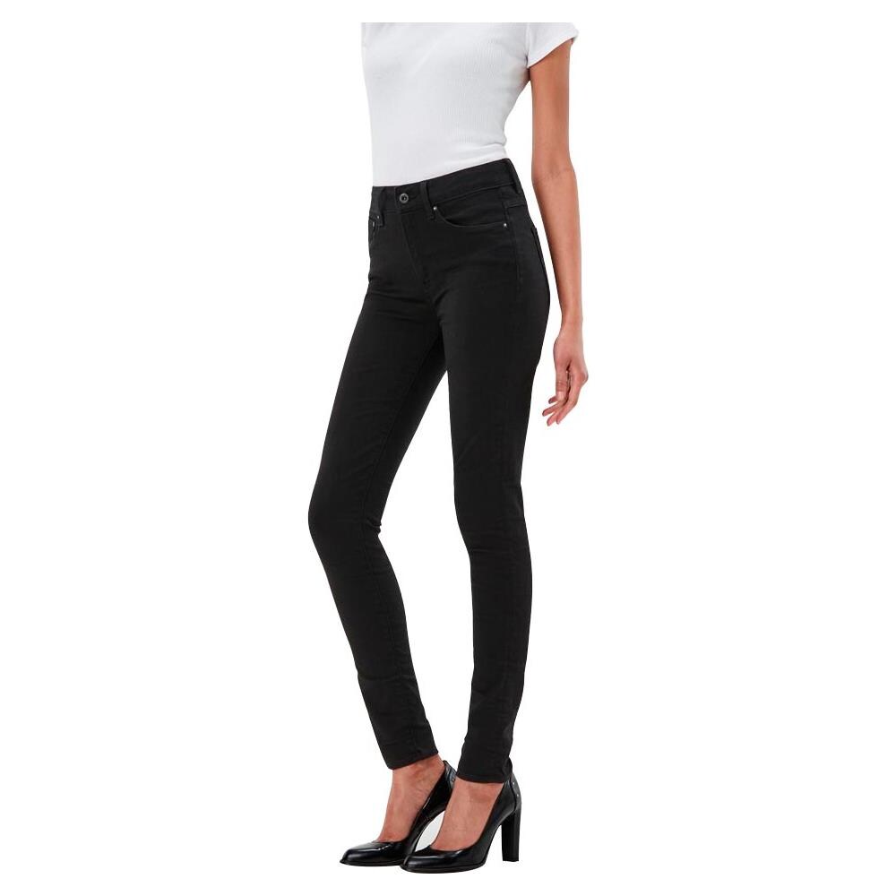 Pantaloni 3301 Ultra High Waist Super Skinny L32 Abbigliamento Donna W24-l32 - Foto 1