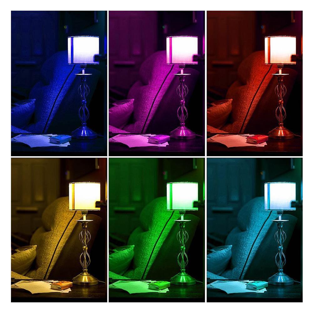 Lampadina Lampada Led Rgb 3w Watt E27 Telecomando Luce Color Dr - Foto 4