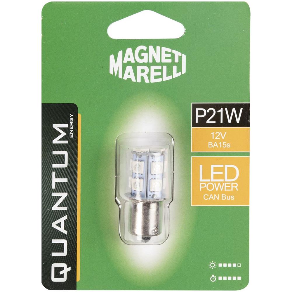 P21w Lampadina Singola Auto Led 13smd 12v Attacco Ba15s - Foto 2