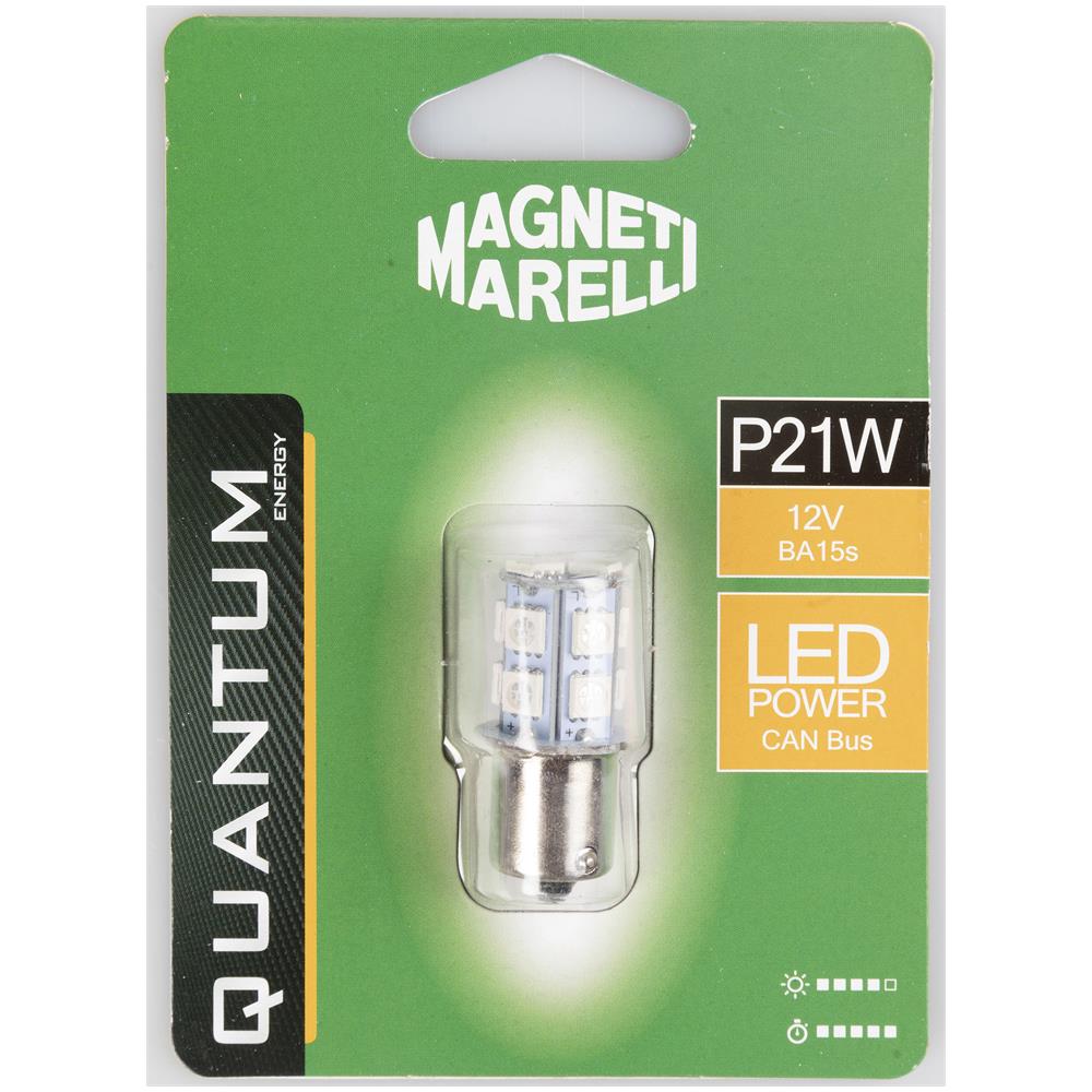 P21w Lampadina Singola Auto Led 13smd 12v Attacco Ba15s - Foto 1