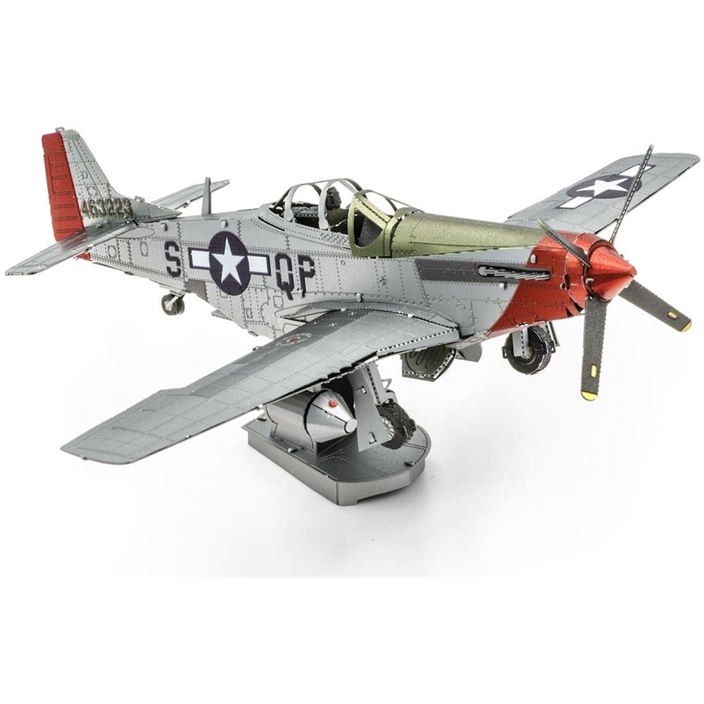 Metal Earth P-51d Mustang Sweet Arlene Puzzle Di Metallo 3d - Foto 5
