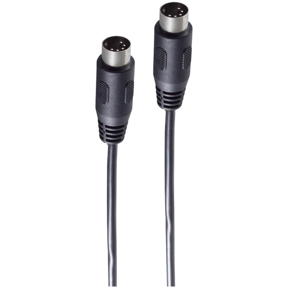 Basic-s Audiokabel, 5 Pol Din Stecker - 5 Pol Din Stecker, 5,0 M, Im Polybeutel Mit Eurolochung (bs10005) - Foto 1