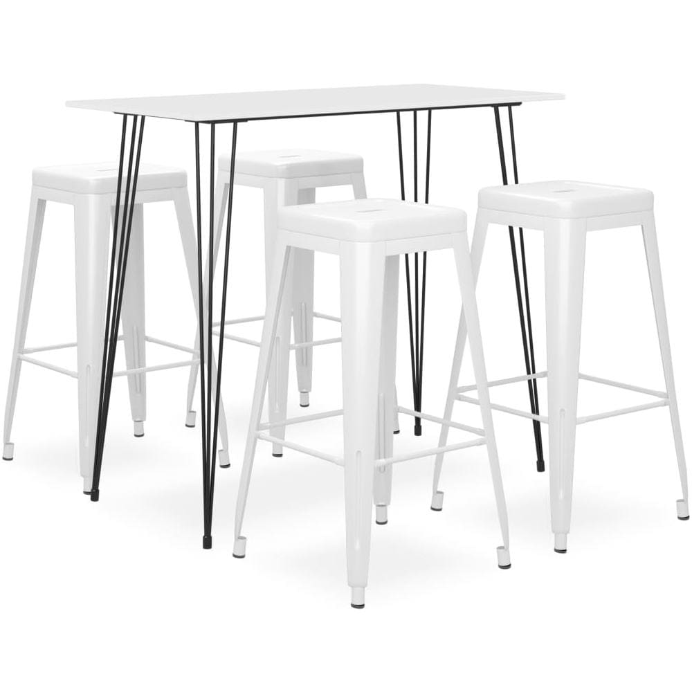 Set da Bar 5 pz Bianco - Foto 1