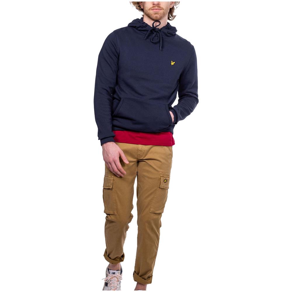 Lyle & Scott - Felpa Uomo Con Cappuccio E Logo - Foto 2
