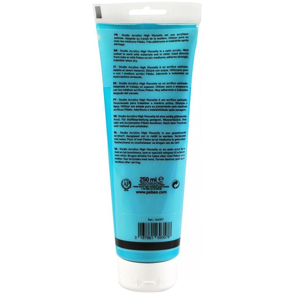 Pittura Acrilica Iridescente - Verde Blu - 250 Ml - Foto 1
