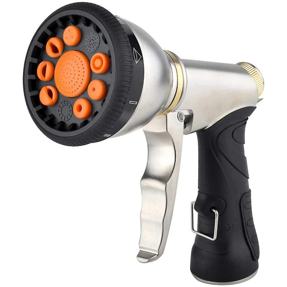 Ugello Idropulitrice Per Pulizia Fognature - Razzo Ad Acqua Con 6 Getti Posteriori, Arancione, Per Sbloccare Scarichi