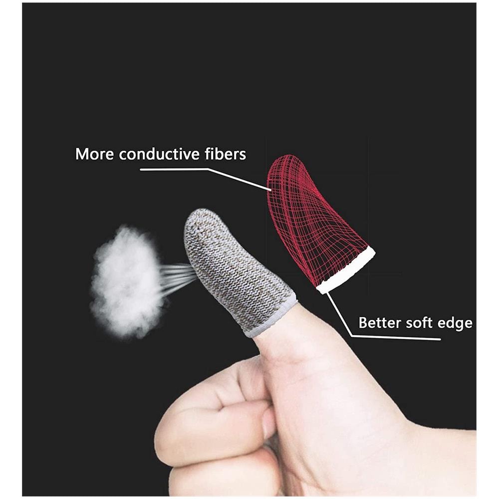 Dito Straordinario Per Touch Screen / Controllo Gioco 2-p Grigio / Bianco - Foto 2