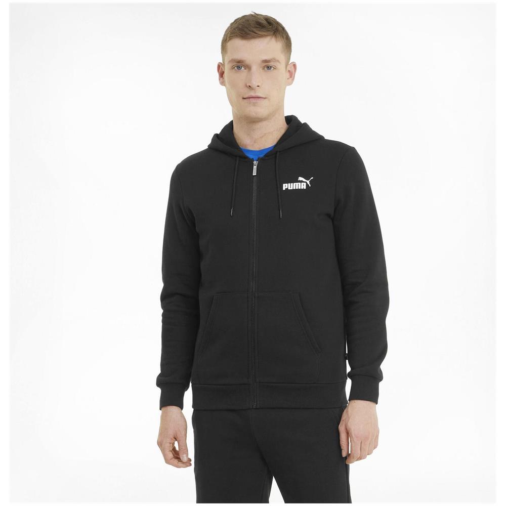Essentials Full-zip Logo 58670201, Uomini, Nero, S - Foto 2