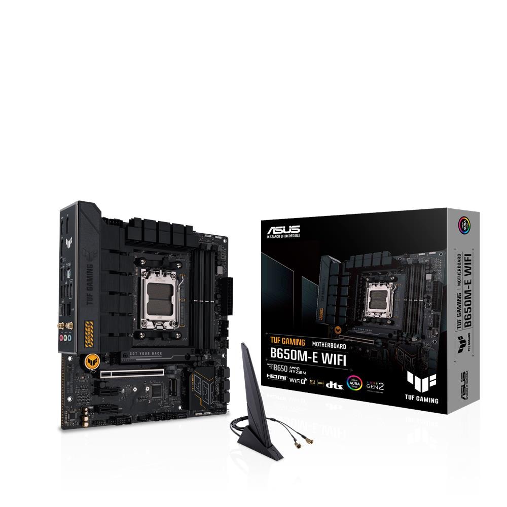 Scheda Madre TUF GAMING B650M-E WIFI Socket AM5 Chipset AMD B650 micro ATX - Foto 2