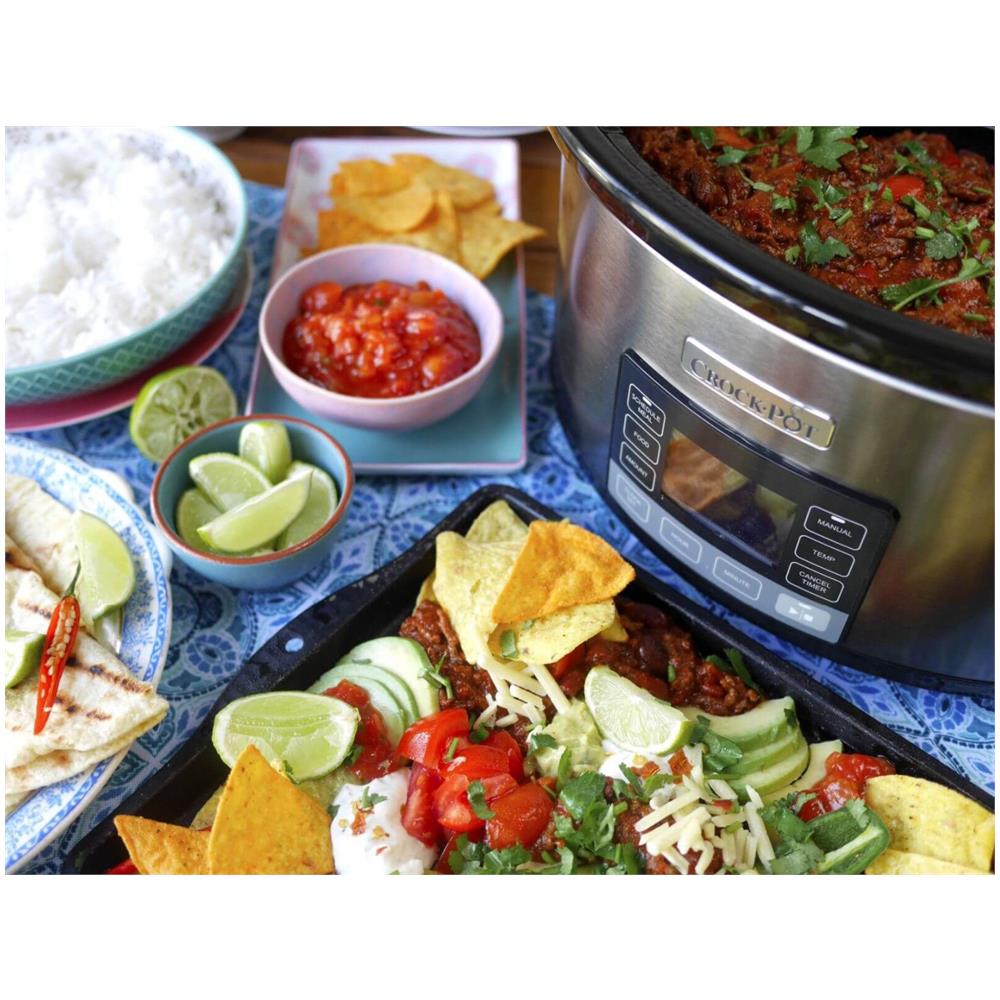 CSC066X pentola a cottura lenta 5,6 L 240 W Argento - Foto 5