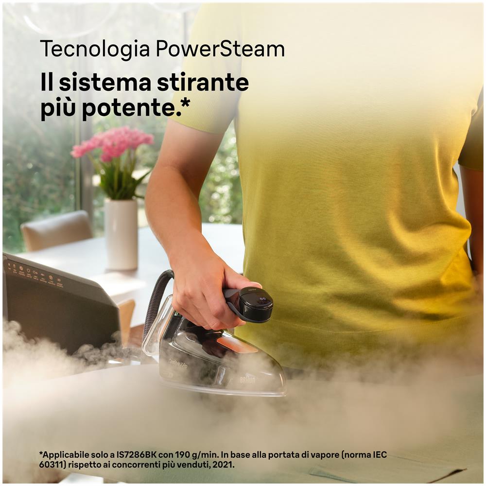 Ferro Caldaia Carica Continua IS7286BK Potenza 2700w Colore Nero - Foto 2