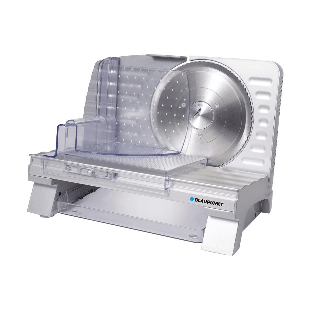 FMS501 affettatrice Elettrico 160 W Nero, Acciaio inox, Trasparente Alluminio - Foto 1