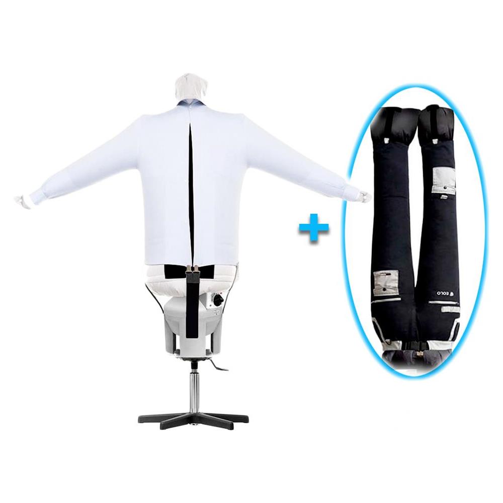 EOLO Stiracamicie SA07 S SELF INOX V6 Stirasciuga Automatico Camicie Camicette Felpe Polo Pantaloni Jeans Stira Asciuga Manichino Aria Calda Ferro Stiro Verticale Professionale Asciugabiancheria Made in Italy Garanzia 5 Anni Efficienza A++ - Foto 1