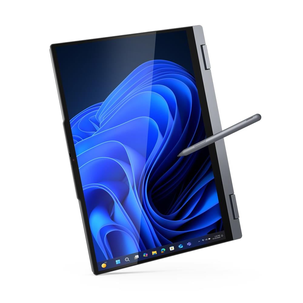 ThinkBook 14 2-in-1 G5 IAU Intel Core Ultra 5 225U Ibrido (2 in 1) 35,6 cm (14") Touch screen WUXGA 32 GB DDR5-SDRAM 512 GB SSD Wi-Fi 6E (802.11ax) Windows 11 Pro Tedesco Grigio - Foto 16