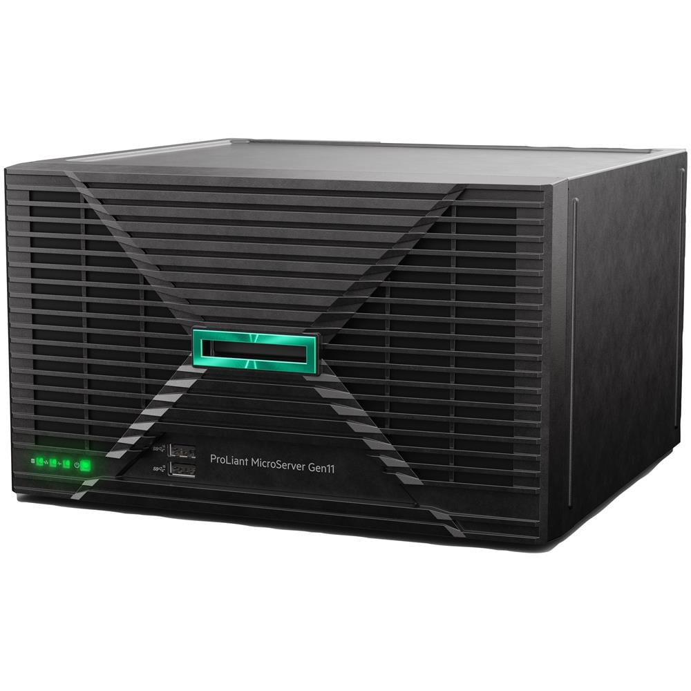 ProLiant MicroServer Gen11 6325P 3.5GHz 4c 1P 1x32GB-U 4LFF-N 2x4TB HDD 1x180W PS EU Server - Foto 2