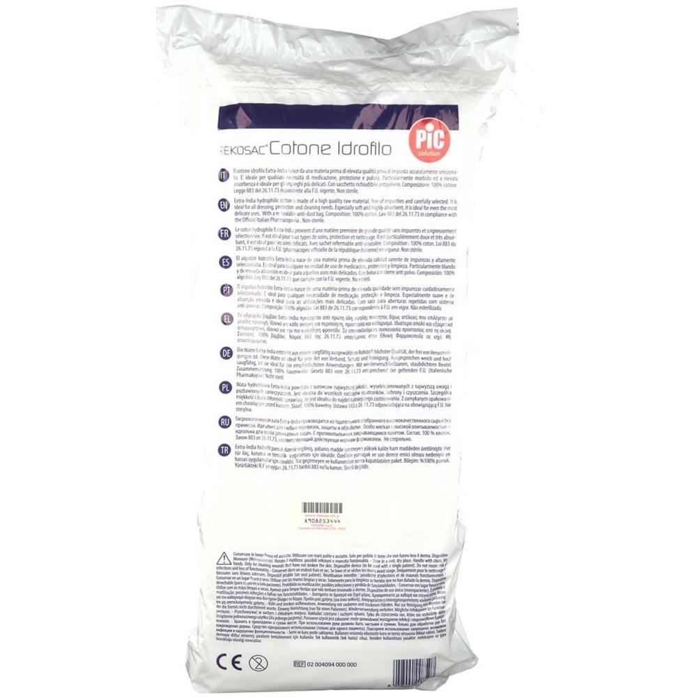 Cotone Idrofilo Pic Rekosac Zig Zag Extra India 500 g con Fustella - Foto 1