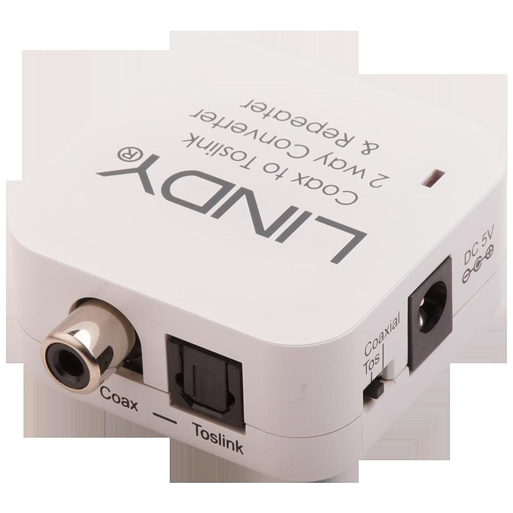 Convertitore Audio SPDIF TosLink RCA Colore Bianco - Foto 1