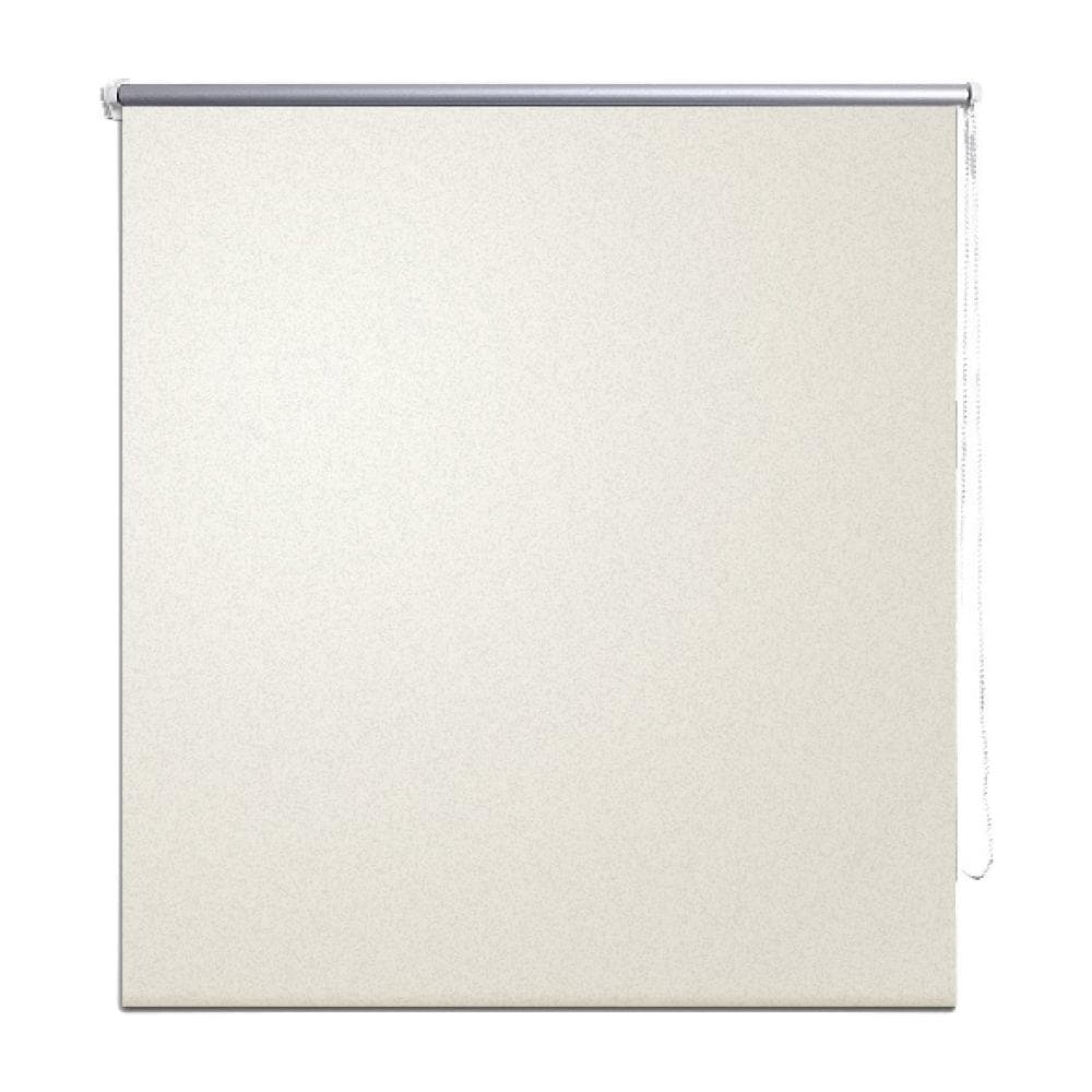 Tenda A Rullo Oscurante Buio Totale 120 X 175 Cm Bianca Ecrù - Foto 2