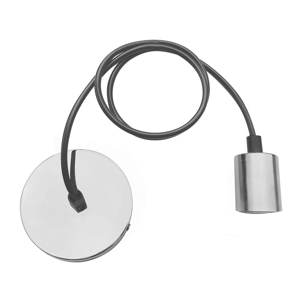 Portalampada pendente silicone lampadario soffitto sospensione vari colori E27 Portalampada pendente silicone lampadario soffitto sospensione vari colori E27