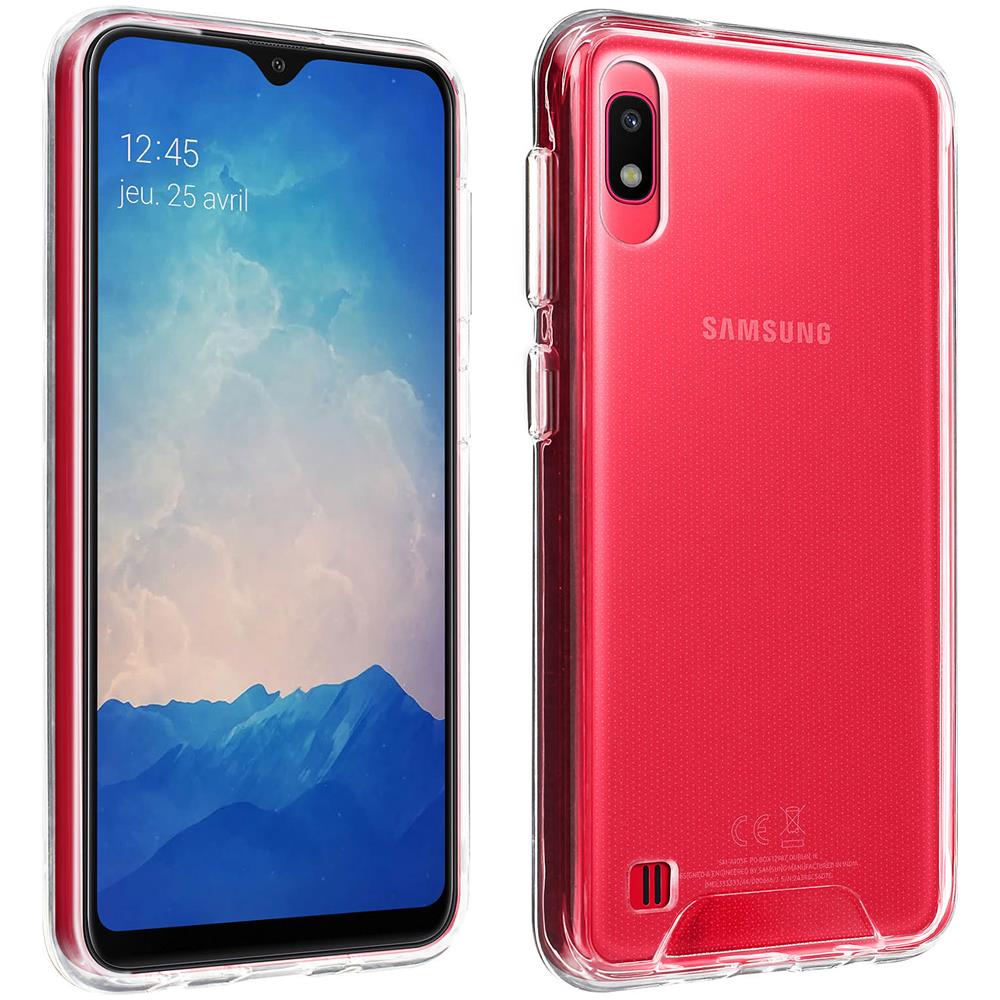 Cover Galaxy A10 / m10 Protezione Crystal Bi-matiera Antishock Trasparente - Foto 2