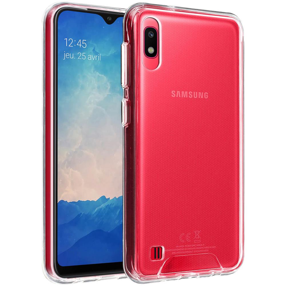 Cover Galaxy A10 / m10 Protezione Crystal Bi-matiera Antishock Trasparente - Foto 6