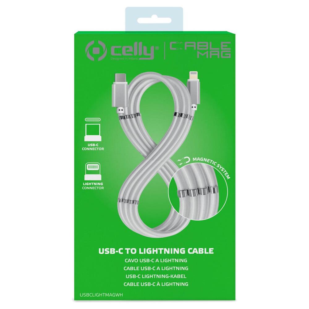 Usbclightmagwh Cavo Lightning 1 M Bianco - Foto 3
