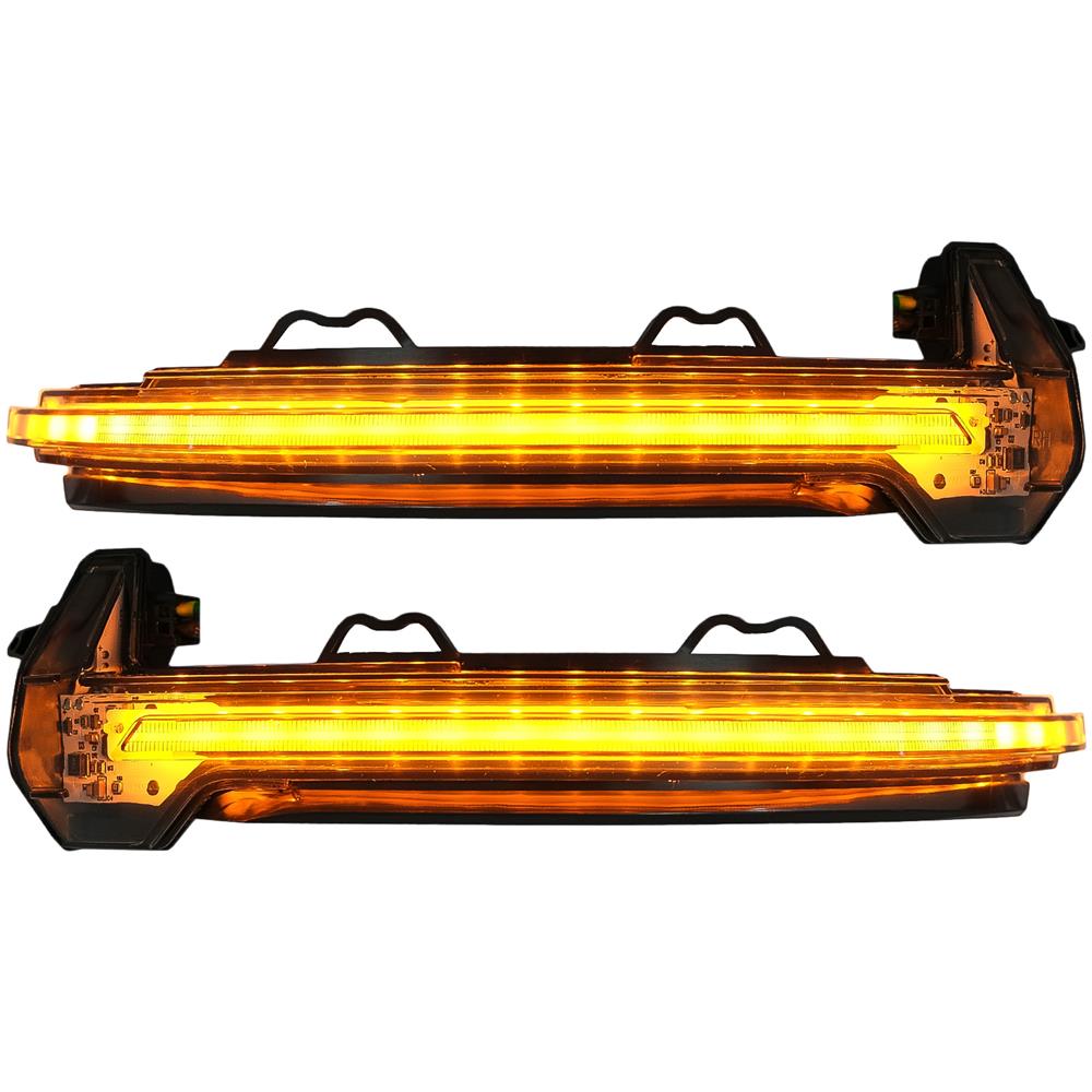 Dynamic Led Indicatori Specchio Per Audi A4 S4 Rs4 B9 A5 S5 Rs5 F5 Nero - Foto 1