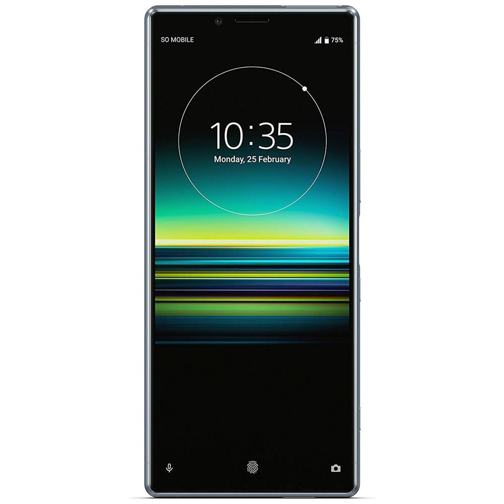 [Ricondizionato SILVER] Xperia 1 Grigio 128 GB 4G / LTE Dual Sim Display 6.5" Full HD+ Slot Micro SD Fotocamera 12 Mpx Android - Foto 1