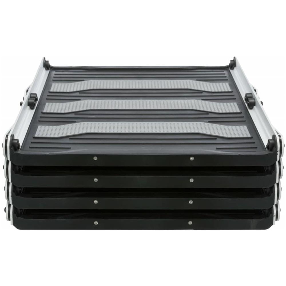 Sedie Da Bar 4 Pz Grigie In Plastica - Foto 2