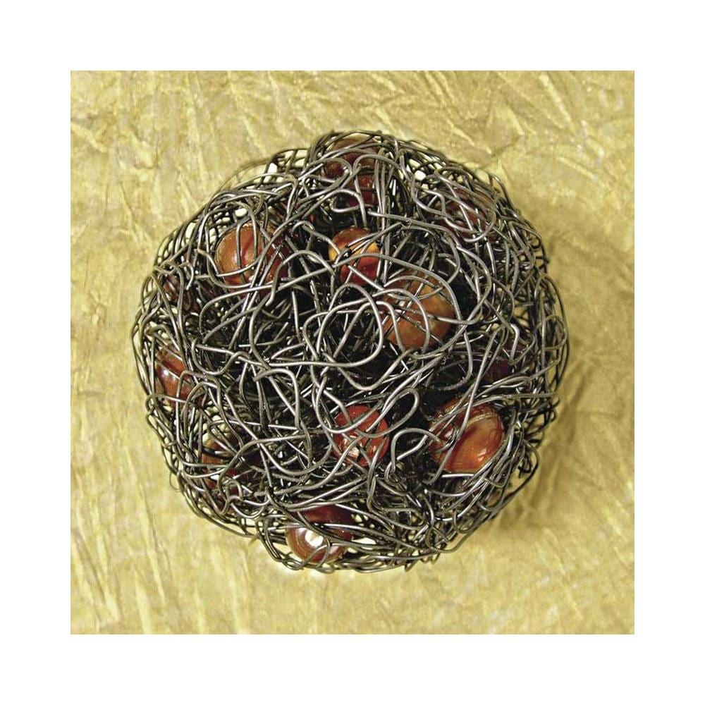 Bobina Floreale Nera Bobina Ø 0,65 Mm - Foto 2