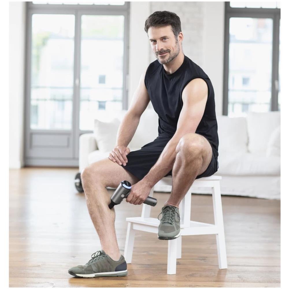 Pistola Da Massaggio Mg 500 Pro Con 4 Testine Massaggianti - Foto 2