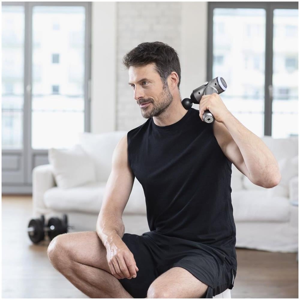 Pistola Da Massaggio Mg 500 Pro Con 4 Testine Massaggianti - Foto 8