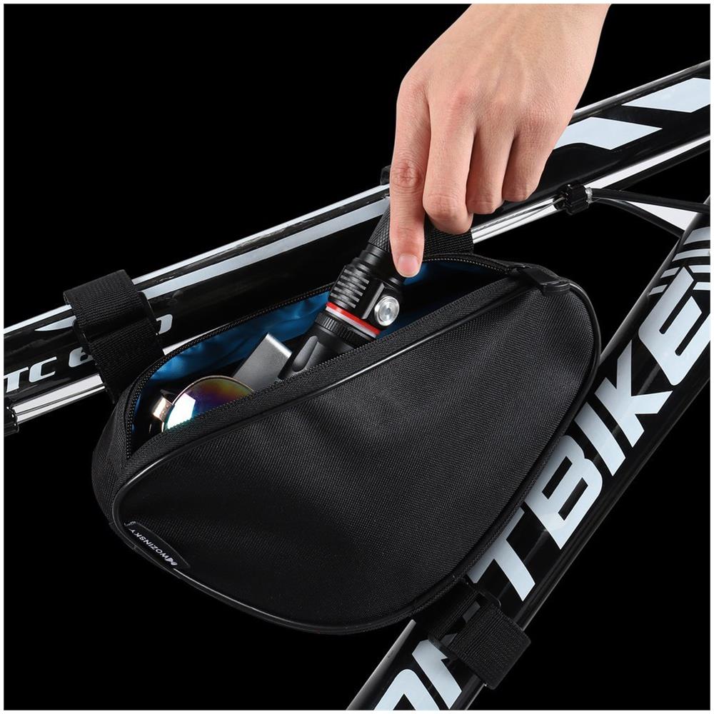 Borsa Da Telaio Bici Wozinsky 1,5 L Nera (wbb11bk) - Foto 8