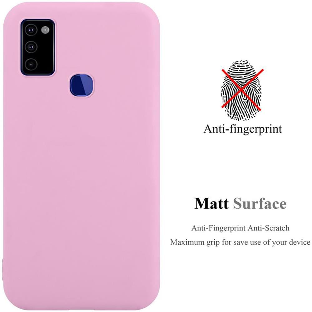 Custodia Compatibile Con Samsung Galaxy M51 In Candy Rosa - Coperchio Protettivo In Silicone Tpu Flessibile - Foto 2