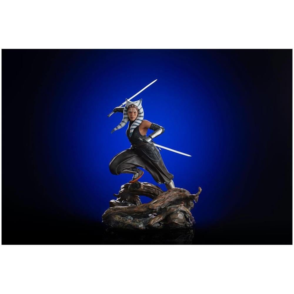 Battle Diorama Series Art 1/10 Scale Star Wars The Mandalorian Ahsoka Tano - Foto 1