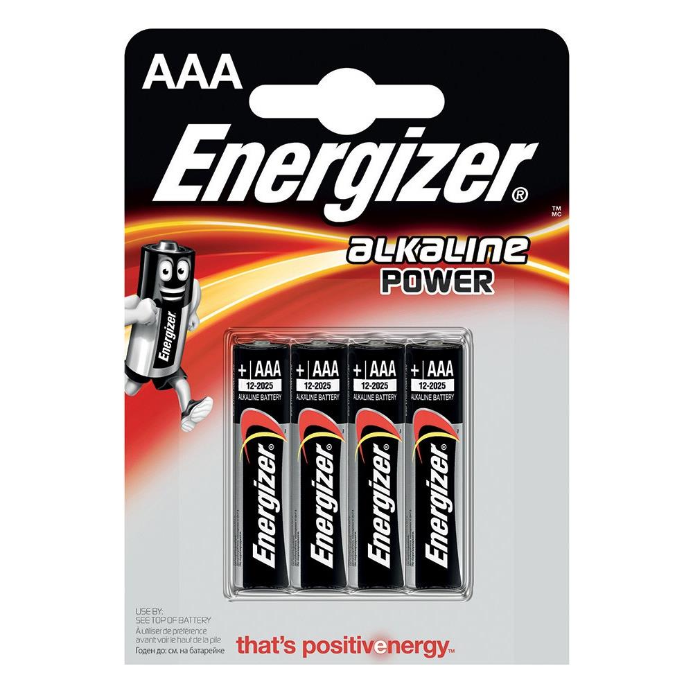 Energizer Ap Alkaline Power 410829 Batteria Aaa Lr03 4 Pz. - Foto 1