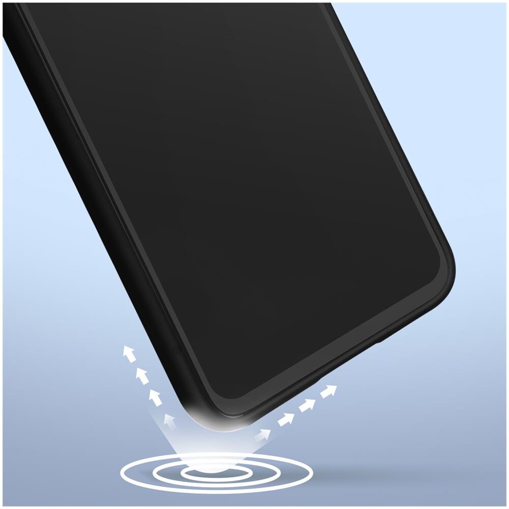 Cover Xiaomi Redmi Note 12 5g Silicone Semirigido Finitura Soft-touch Nera - Foto 5