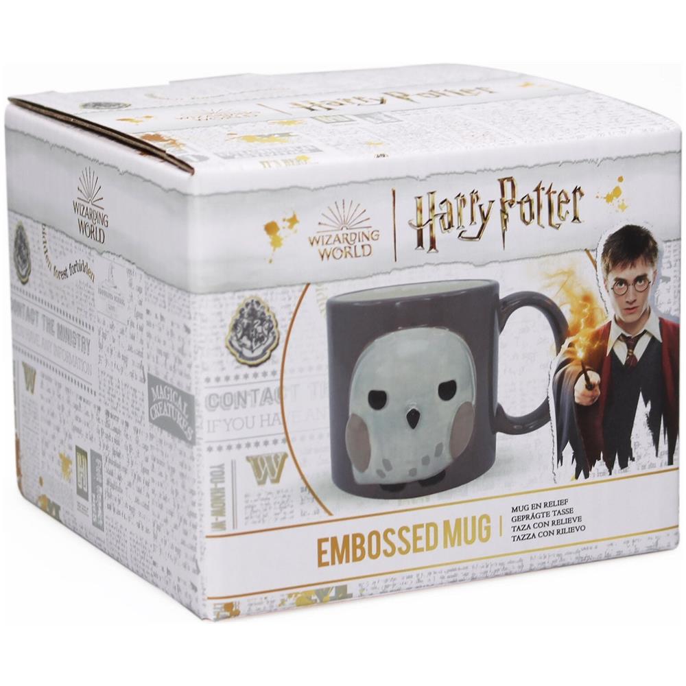 Harry Potter - Tazza Kawaii Hedwig In Rilievo Da 350 Ml - Foto 2