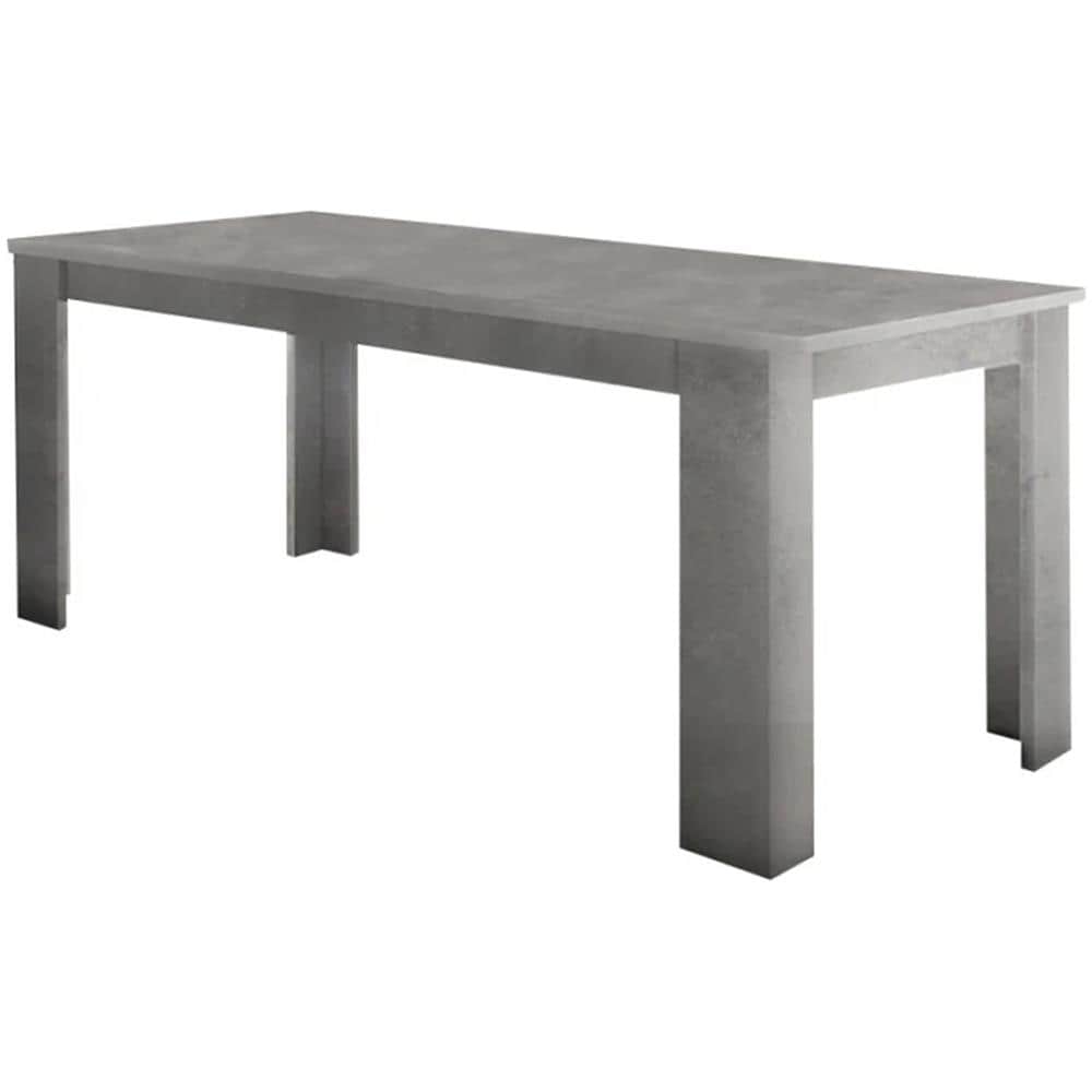Tavolo Allungabile Nanni, Consolle Allungabile Fino A 10 Posti, Consolle Estensibile 100% Made In Italy, Cm 140/190x90h75, Ardesia - Foto 2