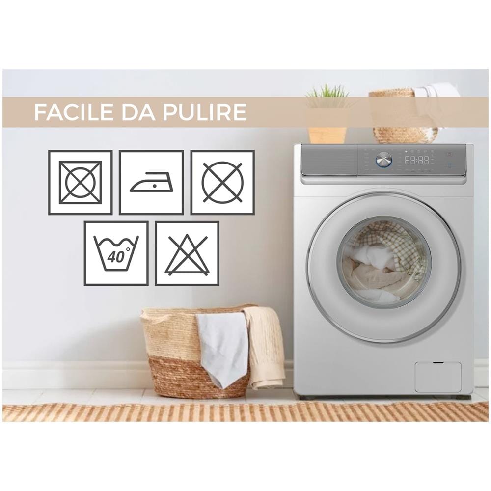 Copridivano Fodera Telo Protezione Divano Con Laccetti Fiocco Varie Fantasie Poltrona Prez Grigio - Foto 5
