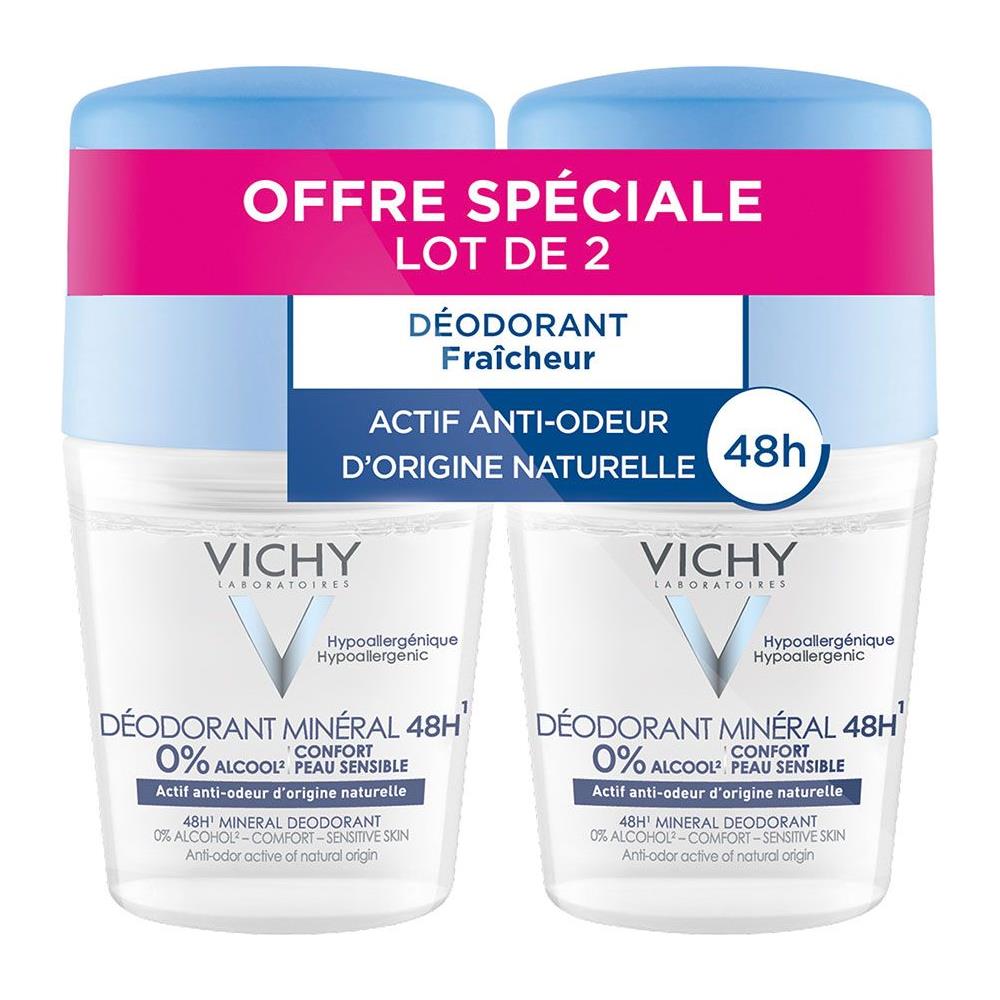 Pelle Sensibile 48h 2x50ml Deodorante Mineral Roll-on - Foto 1