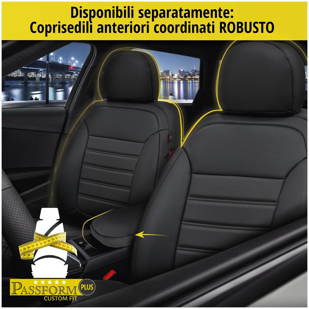 Coprisedili Robusto Per Audi A3 (8v1, 8vk) 04/2012-oggi, 1 Coprisedili Posteriore Per Sedili Sportivi - Foto 2