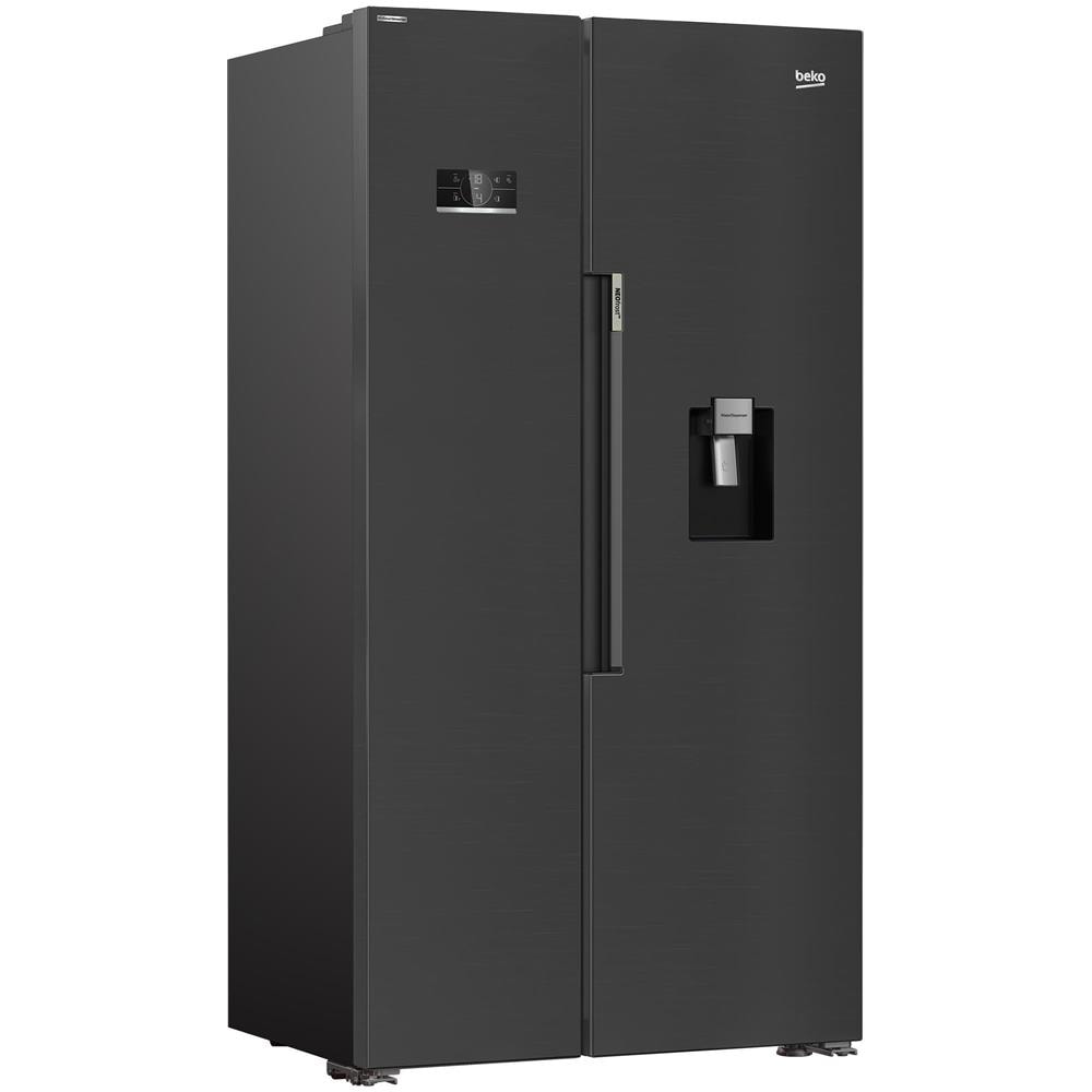 Beko GN163241DXBRN Frigorifero Americano 576 Litri No Frost Classe E (Nero)