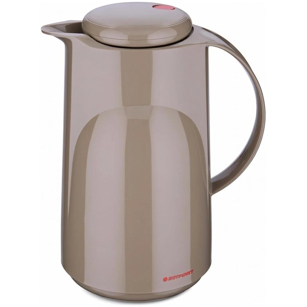 Borraccia termica 1L - 300 Marla - Senza BPA - Per tè e caffè - Marrone - Foto 1